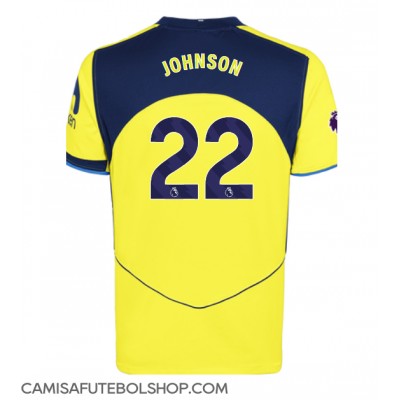 Camisa de time de futebol Tottenham Hotspur Brennan Johnson #22 Replicas 3º Equipamento 2025-26 Manga Curta Camisa de time de futebol Tottenham Hotspur Brennan Johnson #22 Replicas 3º Equipamento 2025-26 Manga Curta